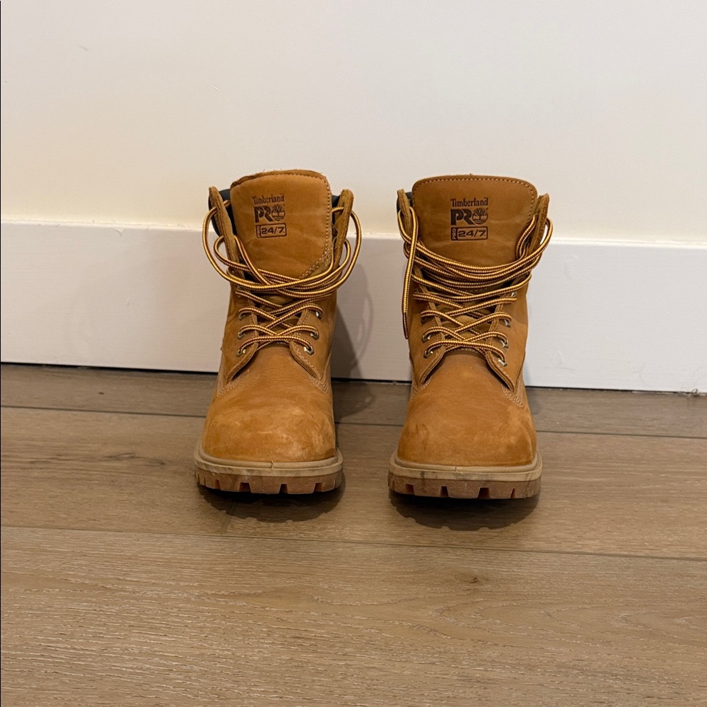 Timberland PRO Tan Leather Boots